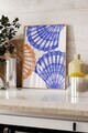 Tablou decorativ, 109849, Lemn masiv, Sticla PVC, Multicolor