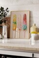 Tablou decorativ, 109860, Lemn masiv, Sticla PVC, Multicolor