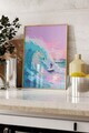 Tablou decorativ, 109864, Lemn masiv, Sticla PVC, Multicolor