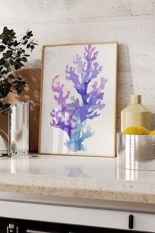 Tablou decorativ, 109871, Lemn masiv, Sticla PVC, Multicolor