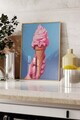Tablou decorativ, 109875, Lemn masiv, Sticla PVC, Multicolor