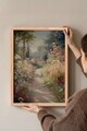 Tablou decorativ, 115002, Lemn masiv, Sticla PVC, Multicolor