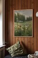 Tablou decorativ, 115004, Lemn masiv, Sticla PVC, Multicolor