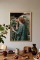 Tablou decorativ, 115007, Lemn masiv, Sticla PVC, Multicolor