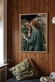 Tablou decorativ, 115007, Lemn masiv, Sticla PVC, Multicolor