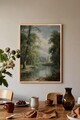 Tablou decorativ, 115008, Lemn masiv, Sticla PVC, Multicolor