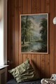 Tablou decorativ, 115008, Lemn masiv, Sticla PVC, Multicolor