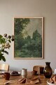 Tablou decorativ, 115009, Lemn masiv, Sticla PVC, Multicolor
