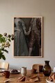 Tablou decorativ, 115021, Lemn masiv, Sticla PVC, Multicolor