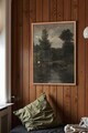 Tablou decorativ, 115031, Lemn masiv, Sticla PVC, Multicolor