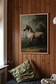 Tablou decorativ, 115044, Lemn masiv, Sticla PVC, Multicolor