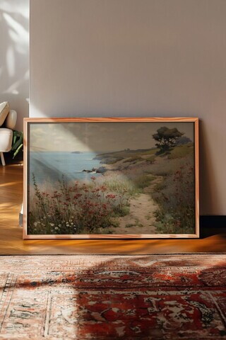 Tablou decorativ, 115072, Lemn masiv, Sticla PVC, Multicolor
