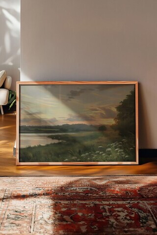 Tablou decorativ, 115080, Lemn masiv, Sticla PVC, Multicolor