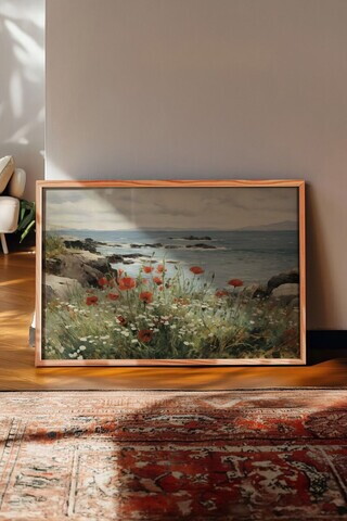 Tablou decorativ, 115095, Lemn masiv, Sticla PVC, Multicolor