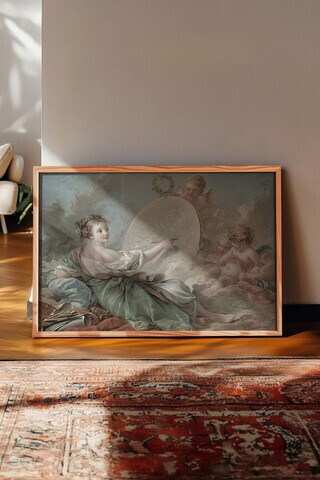 Tablou decorativ, 115160, Lemn masiv, Sticla PVC, Multicolor