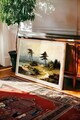 Tablou decorativ, 115165, Lemn masiv, Sticla PVC, Multicolor