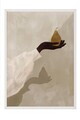 Tablou decorativ, 115187, Lemn masiv, Sticla PVC, Multicolor