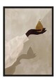 Tablou decorativ, 115187, Lemn masiv, Sticla PVC, Multicolor