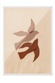 Tablou decorativ, 115188, Lemn masiv, Sticla PVC, Multicolor