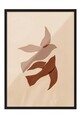 Tablou decorativ, 115188, Lemn masiv, Sticla PVC, Multicolor