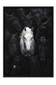 Tablou decorativ, 115190, Lemn masiv, Sticla PVC, Multicolor