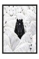 Tablou decorativ, 115191, Lemn masiv, Sticla PVC, Multicolor
