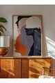 Tablou decorativ, 115192, Lemn masiv, Sticla PVC, Multicolor