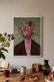 Tablou decorativ, 115194, Lemn masiv, Sticla PVC, Multicolor