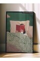 Tablou decorativ, 115195, Lemn masiv, Sticla PVC, Multicolor