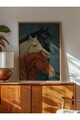 Tablou decorativ, 115196, Lemn masiv, Sticla PVC, Multicolor