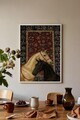 Tablou decorativ, 115197, Lemn masiv, Sticla PVC, Multicolor