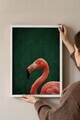 Tablou decorativ, 115198, Lemn masiv, Sticla PVC, Multicolor