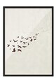 Tablou decorativ, 115204, Lemn masiv, Sticla PVC, Multicolor