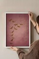 Tablou decorativ, 115206, Lemn masiv, Sticla PVC, Multicolor