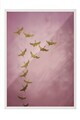 Tablou decorativ, 115206, Lemn masiv, Sticla PVC, Multicolor