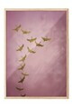 Tablou decorativ, 115206, Lemn masiv, Sticla PVC, Multicolor