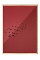 Tablou decorativ, 115209, Lemn masiv, Sticla PVC, Multicolor