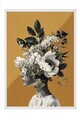 Tablou decorativ, 115226, Lemn masiv, Sticla PVC, Multicolor