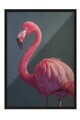 Tablou decorativ, 115228, Lemn masiv, Sticla PVC, Multicolor