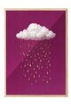 Tablou decorativ, 115233, Lemn masiv, Sticla PVC, Multicolor