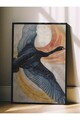 Tablou decorativ, 115235, Lemn masiv, Sticla PVC, Multicolor