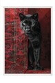 Tablou decorativ, 115238, Lemn masiv, Sticla PVC, Multicolor