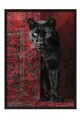Tablou decorativ, 115238, Lemn masiv, Sticla PVC, Multicolor