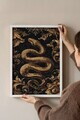 Tablou decorativ, 115249, Lemn masiv, Sticla PVC, Multicolor