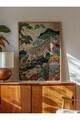 Tablou decorativ, 115250, Lemn masiv, Sticla PVC, Multicolor
