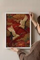 Tablou decorativ, 115252, Lemn masiv, Sticla PVC, Multicolor