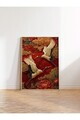 Tablou decorativ, 115252, Lemn masiv, Sticla PVC, Multicolor