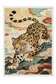Tablou decorativ, 115253, Lemn masiv, Sticla PVC, Multicolor