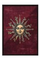Tablou decorativ, 115256, Lemn masiv, Sticla PVC, Multicolor