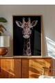 Tablou decorativ, 115258, Lemn masiv, Sticla PVC, Multicolor